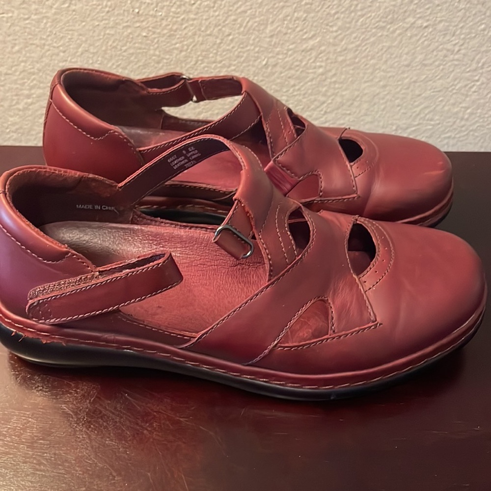 PG LITE LEATHER classic VELCRO MAROON 8